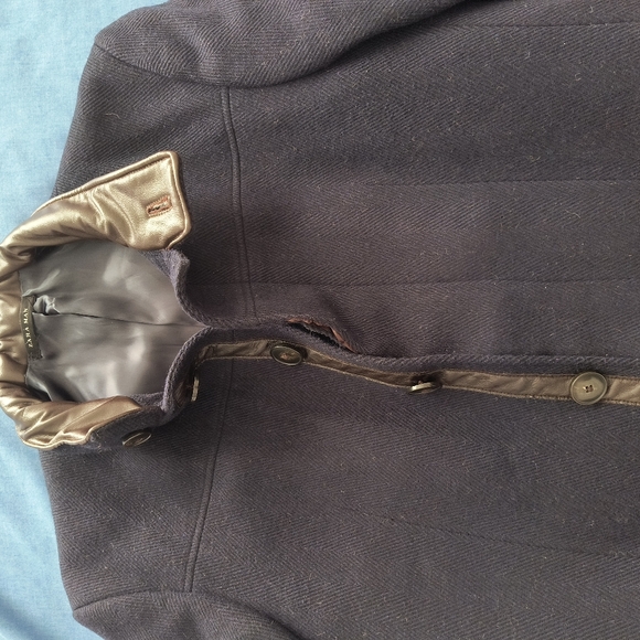 Zara Men Blue Coat - Picture 7 of 7